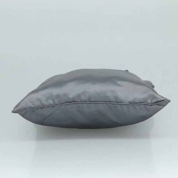 PRADA Shoulder Bag Satin Blue Auth - Picture 4 of 16